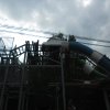 Монтаж водных горок База Отдыха "Чайка" г. Сарапул