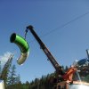 Монтаж водных горок База Отдыха "Чайка" г. Сарапул